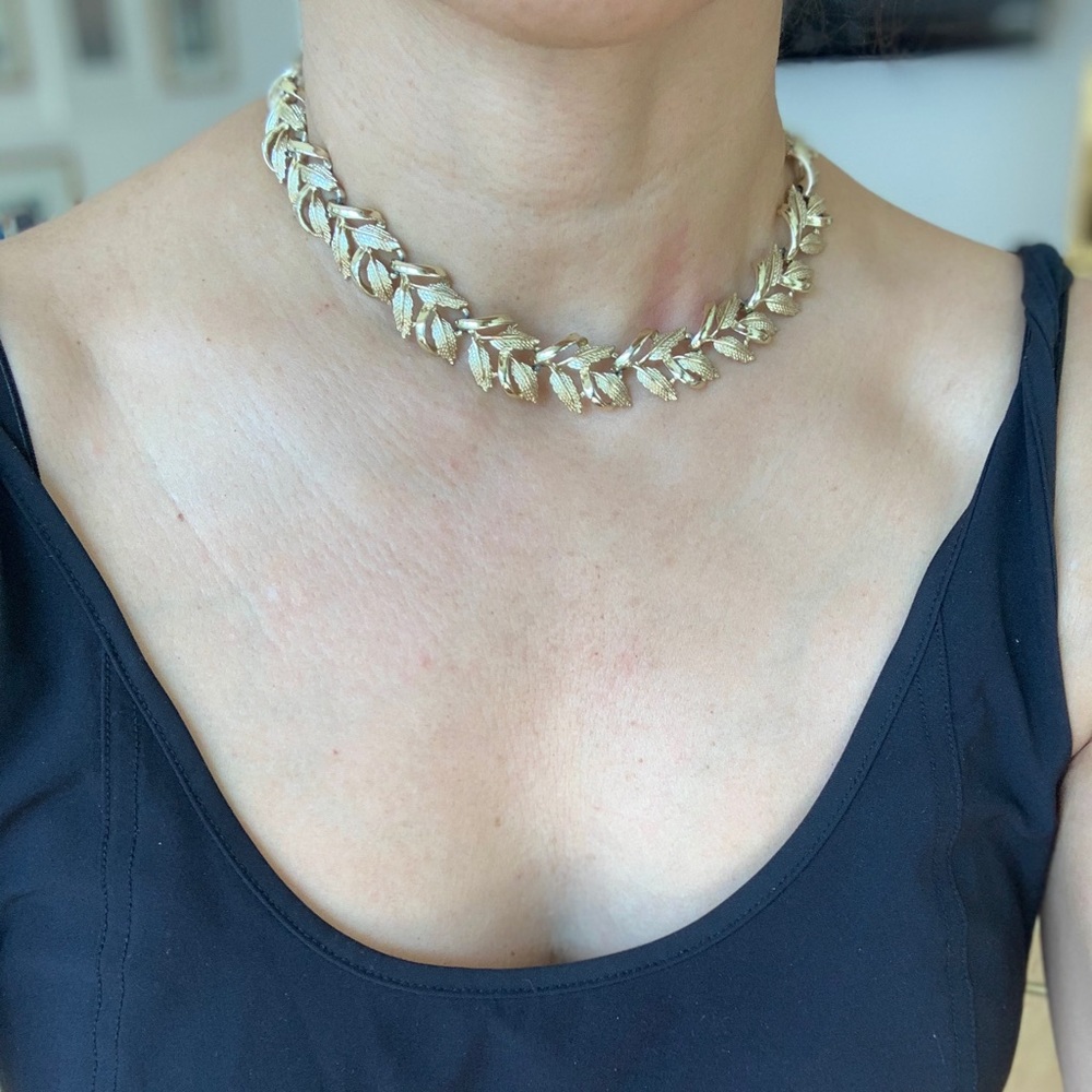 Estate find vintage Coro choker.